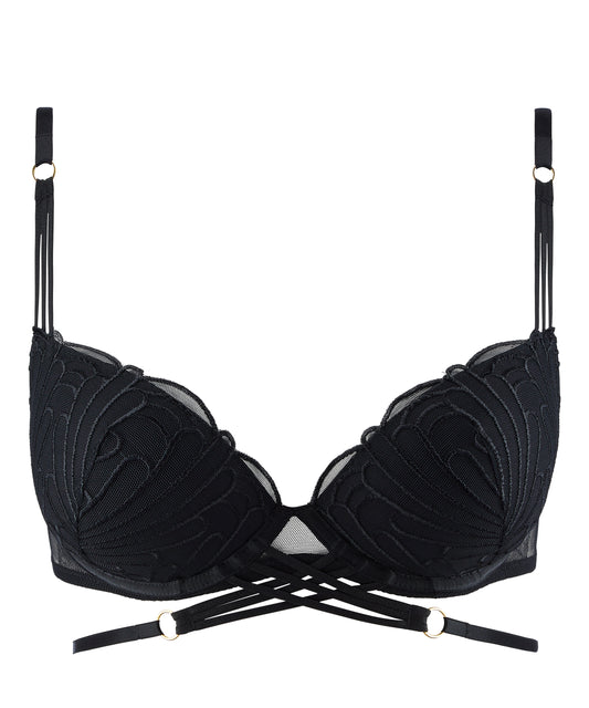 L'Indomptable Push Up Plunge Bra in After Dark By Aubade - 32A-36A