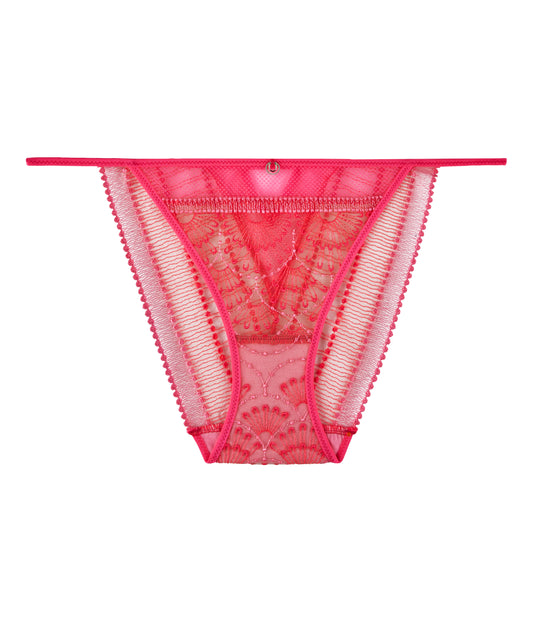Pure Vibration mini-coeur Brief in Pink Flash By Aubade - S-XL