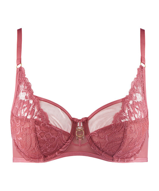 Feeling Myself Full Cup Bra in Rosewood By Aubade - 30-40 B-H (EURO)