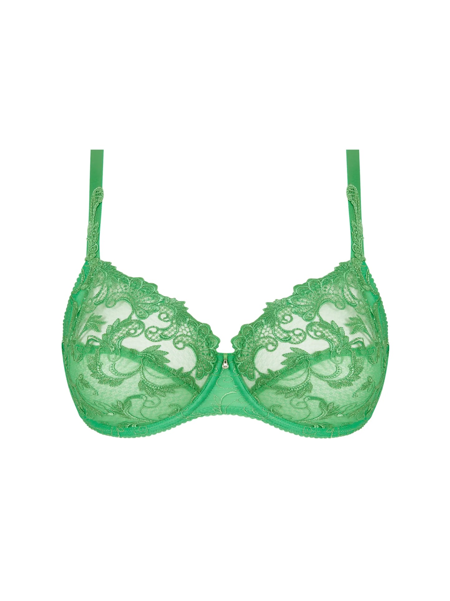 Dressing Floral in "Emeraude" 3 Parts Full Cup Bra By Lise Charmel - 32-44 D-G (EURO/US)
