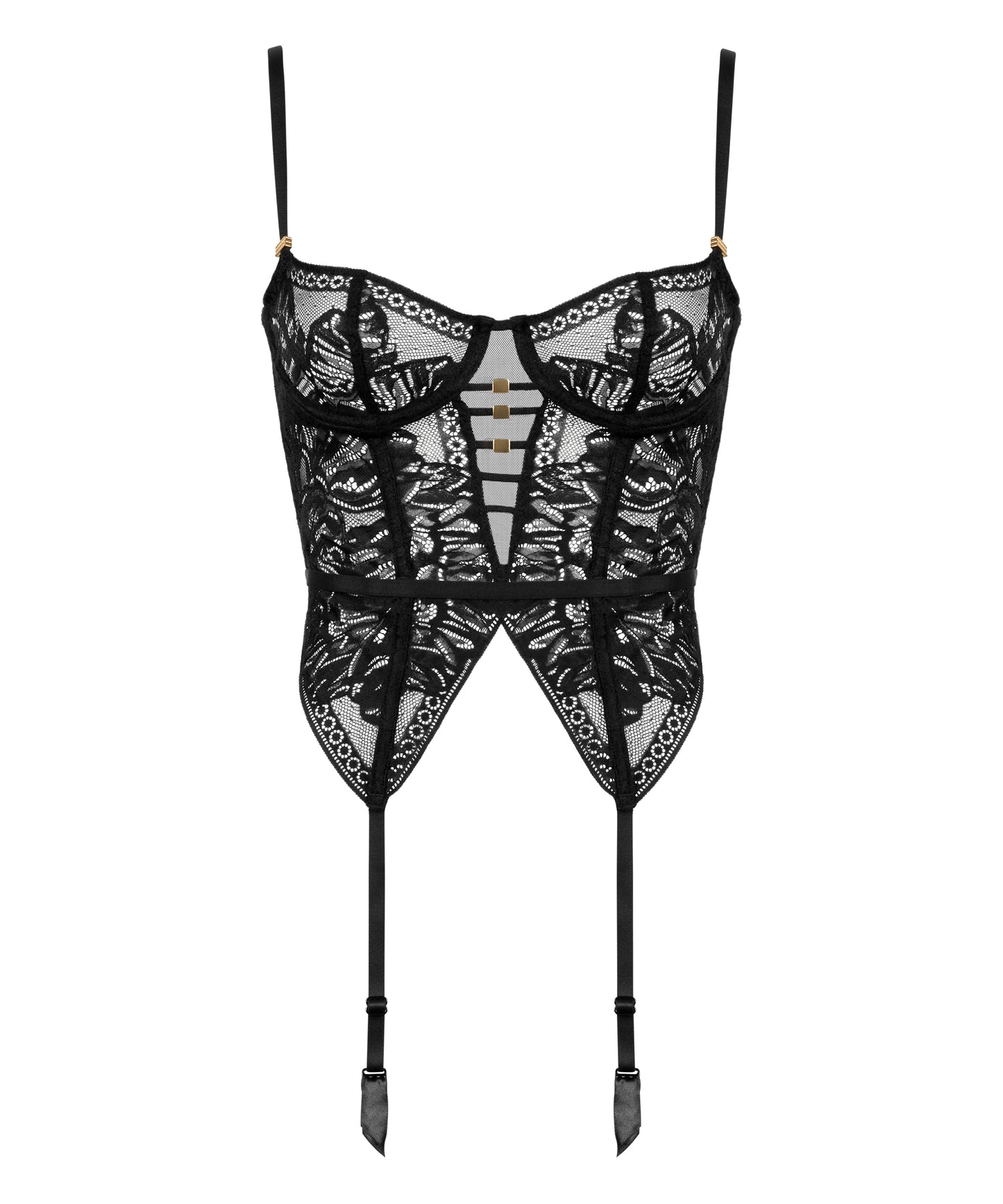 Love Soul Guepiere / Merrywidow / Basque By Aubade - 32-36 B-E (EURO)