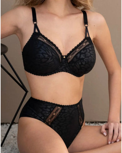 Sensualité Fauve Full Cup Bra By Antigel - 32-44 B-G (EURO)
