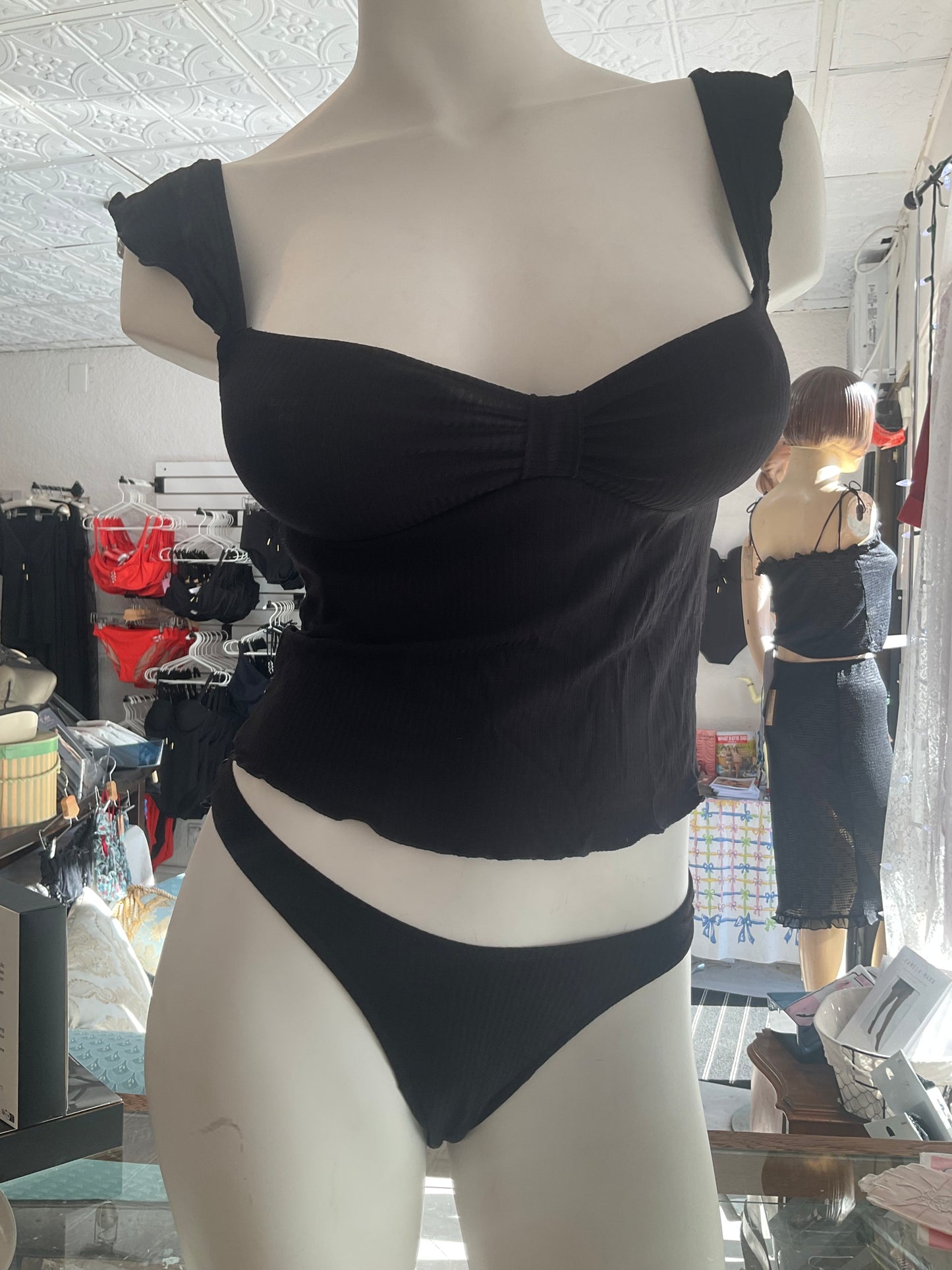 Feather Weight Rib Camille Cami By Only Hearts Lingerie - S-L (++)