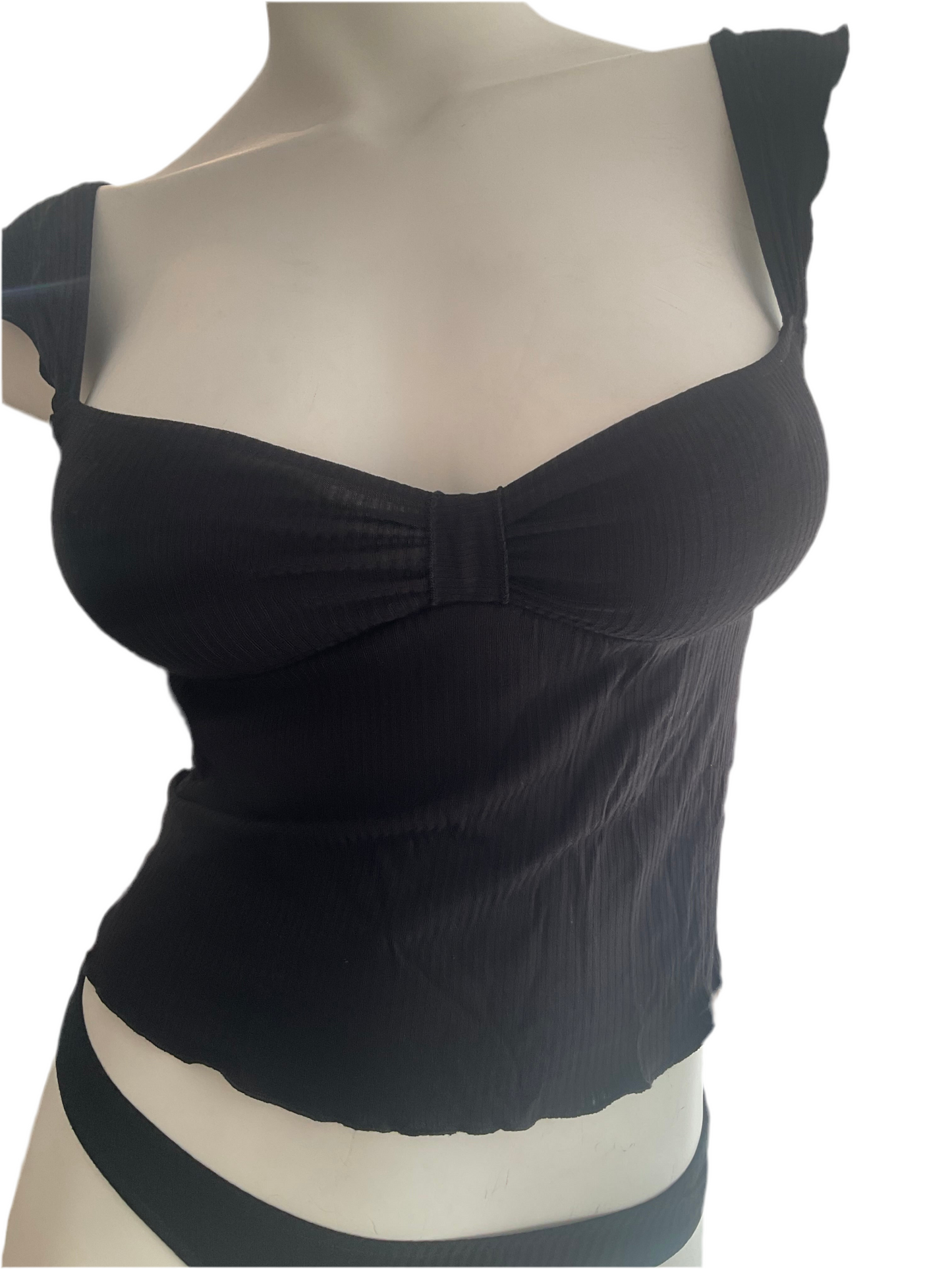 Feather Weight Rib Camille Cami By Only Hearts Lingerie - S-L (++)