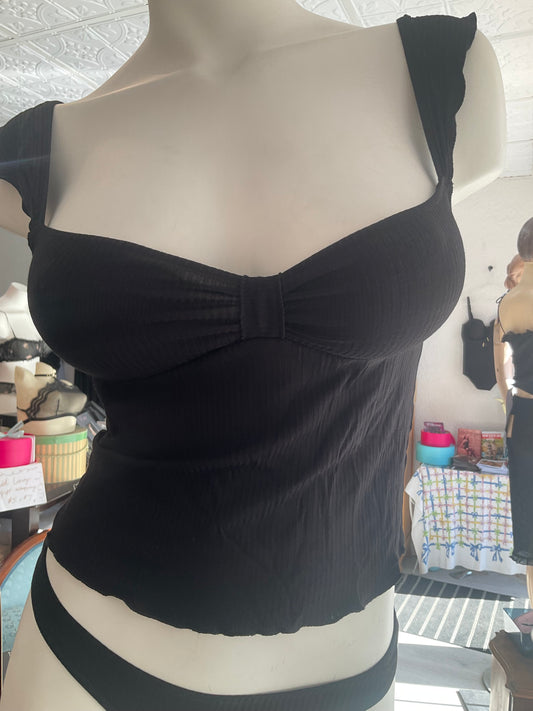 Feather Weight Rib Camille Cami By Only Hearts Lingerie - S-L (++)