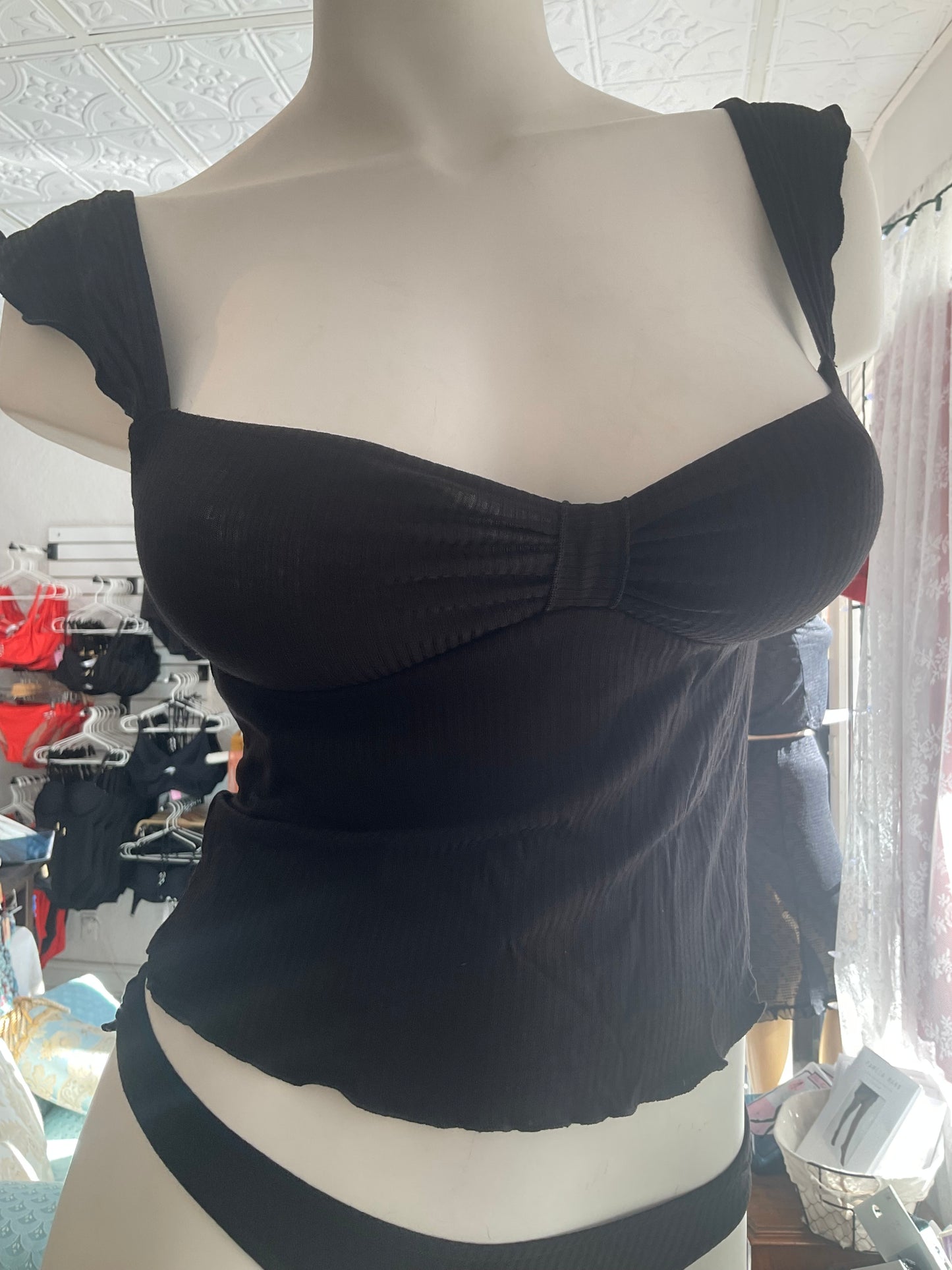 Feather Weight Rib Camille Cami By Only Hearts Lingerie - S-L (++)