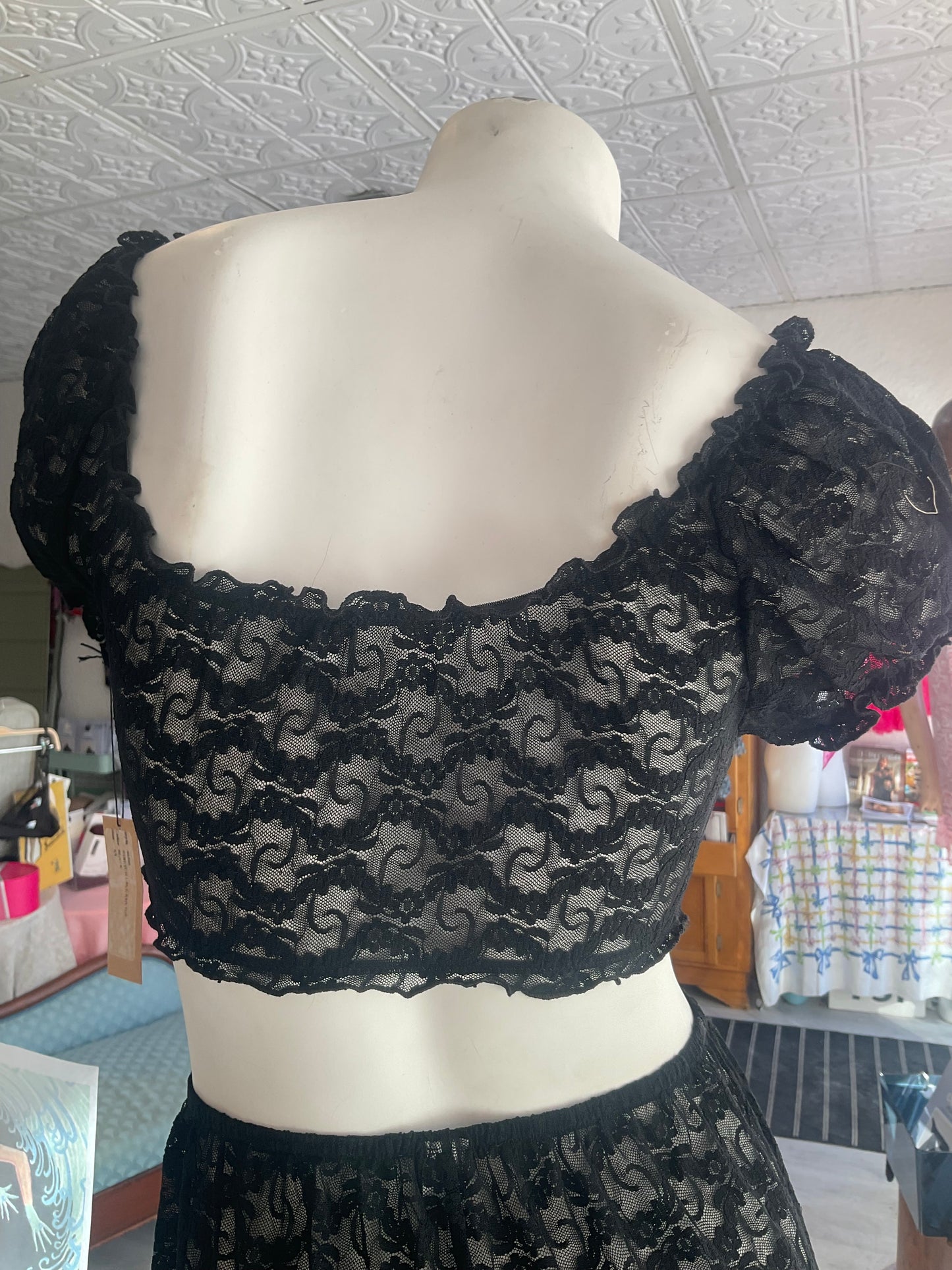 Stretch Lace Eva Top By Only Hearts Lingerie - XS-L(++)