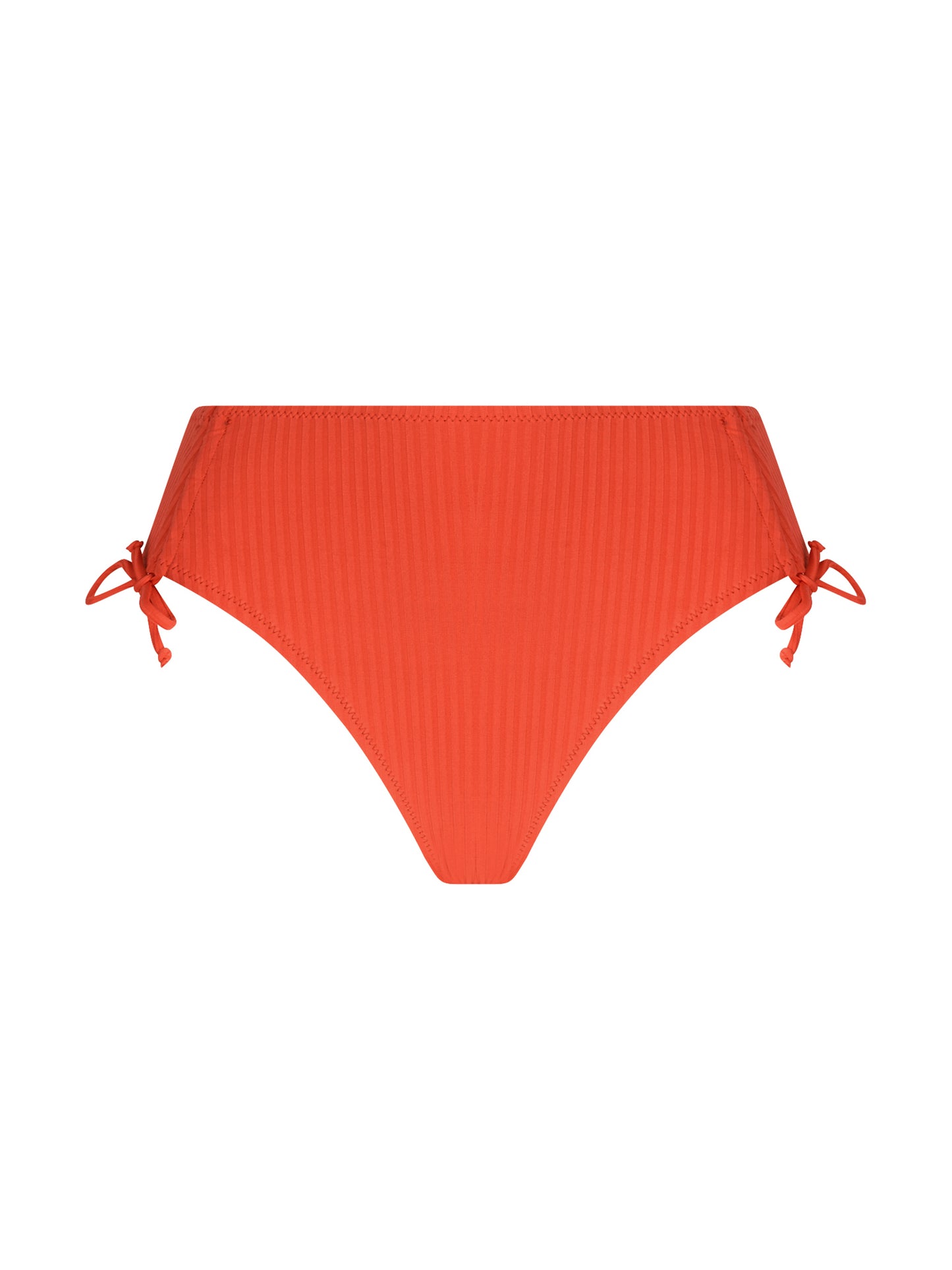 Stricto Chic High Waist Adjustable Bikini Bottoms in Orange By Antigel - S-XXXL