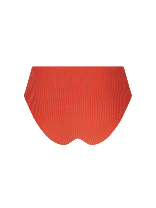 Stricto Chic High Waist Adjustable Bikini Bottoms in Orange By Antigel - S-XL