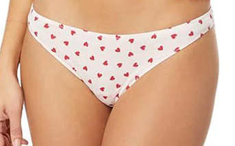 Heritage Hearts Organic Cotton French Bikini Brief By Only Hearts -M-XL