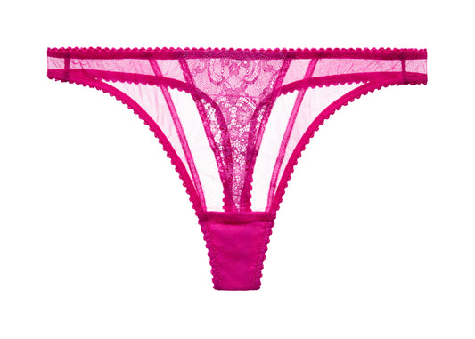 Muse Thong in Magenta By Dita Von Teese - sizes XS-L