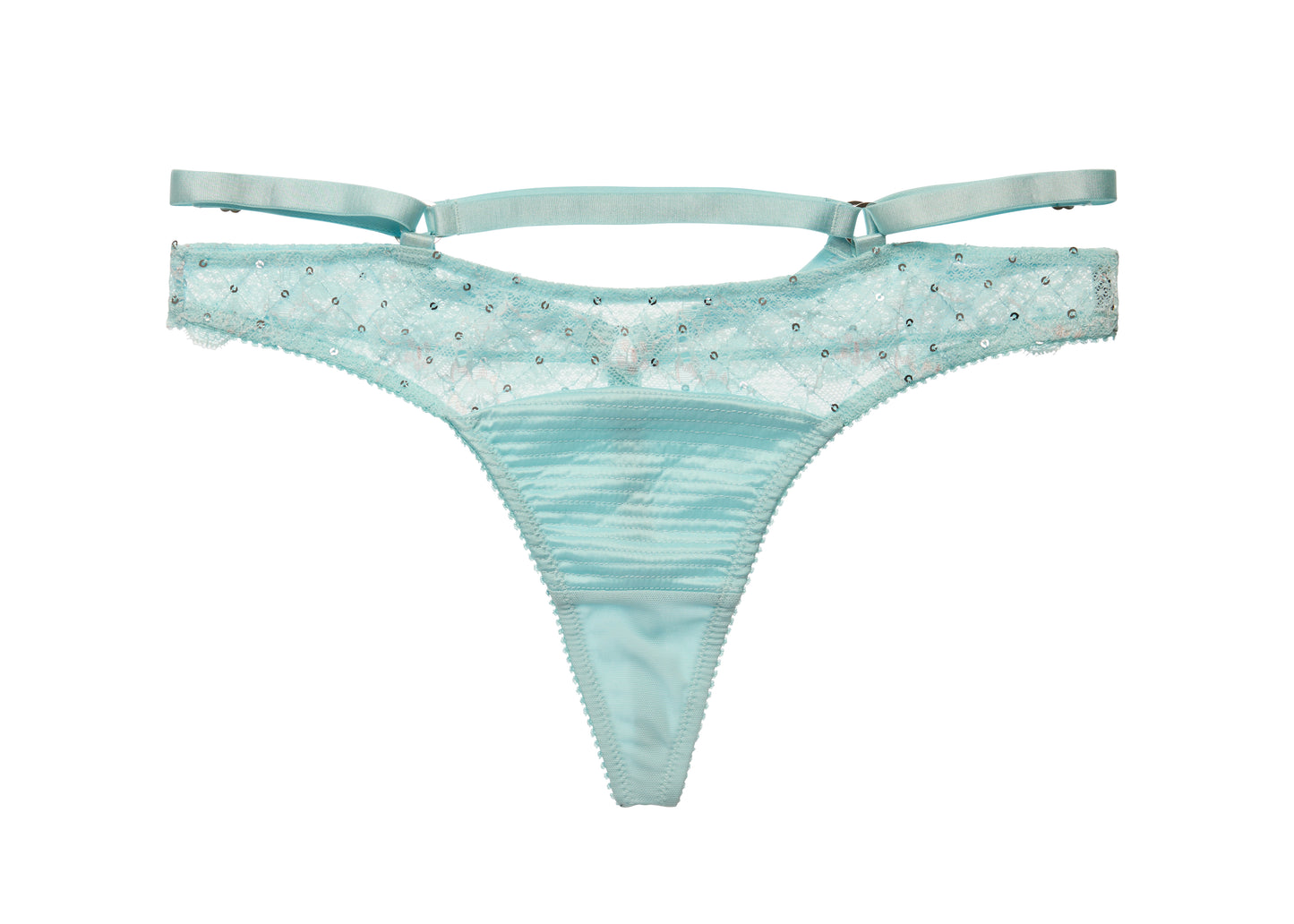 Madame X G-String in Powder Blue By Dita Von Teese Lingerie - XS-XL