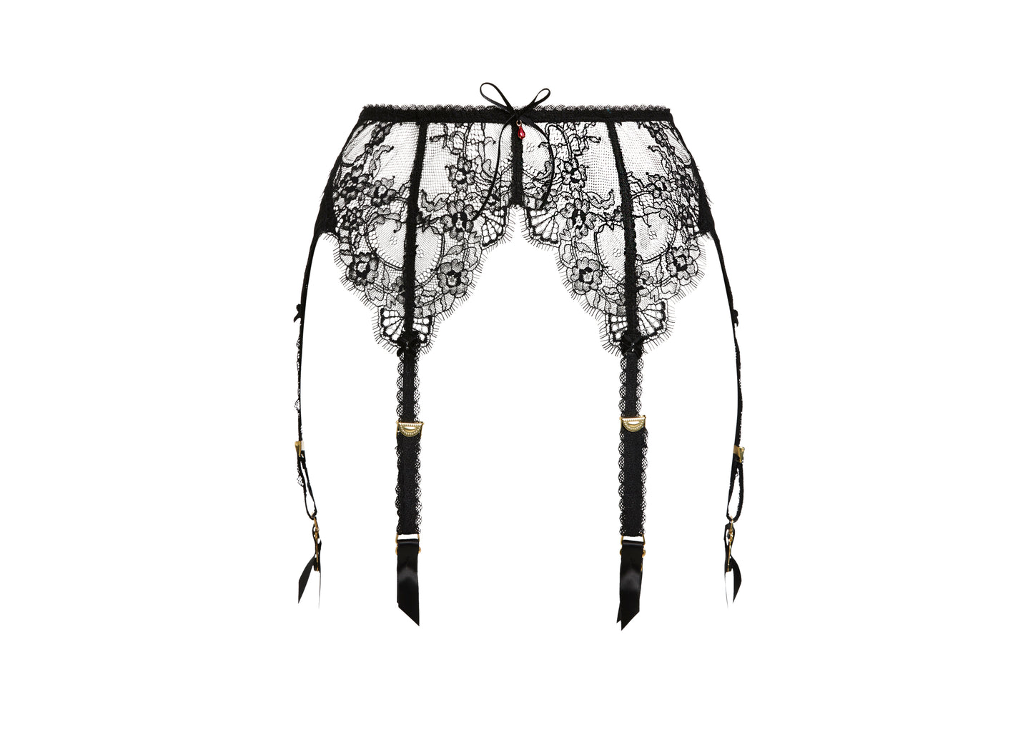 Zsa Zsa Six Strap Suspender Belt By Dita Von Teese Lingerie - XS-XL