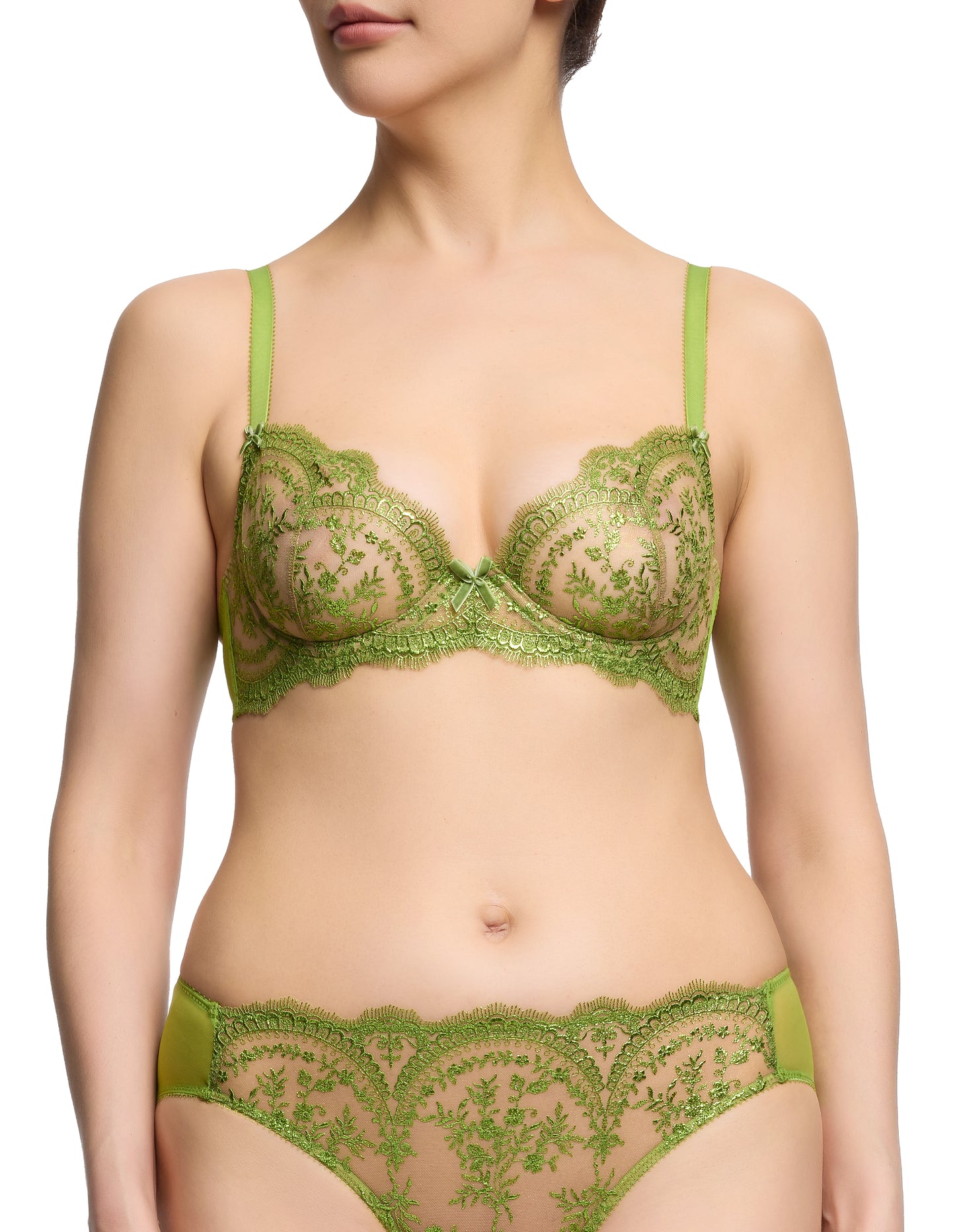 Severine Bra in Absinthe Foil By Dita Von Teese - 32-38 B-G (UK) or B-I(US)