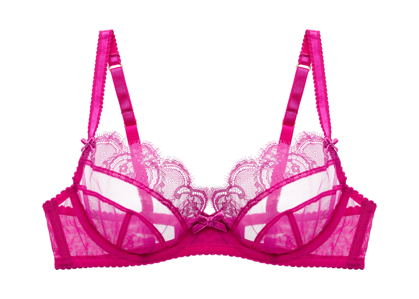 Muse Underwire Bra in Magenta By Dita Von Teese - 32-38 B-E (UK)/B-DDD/F (US)