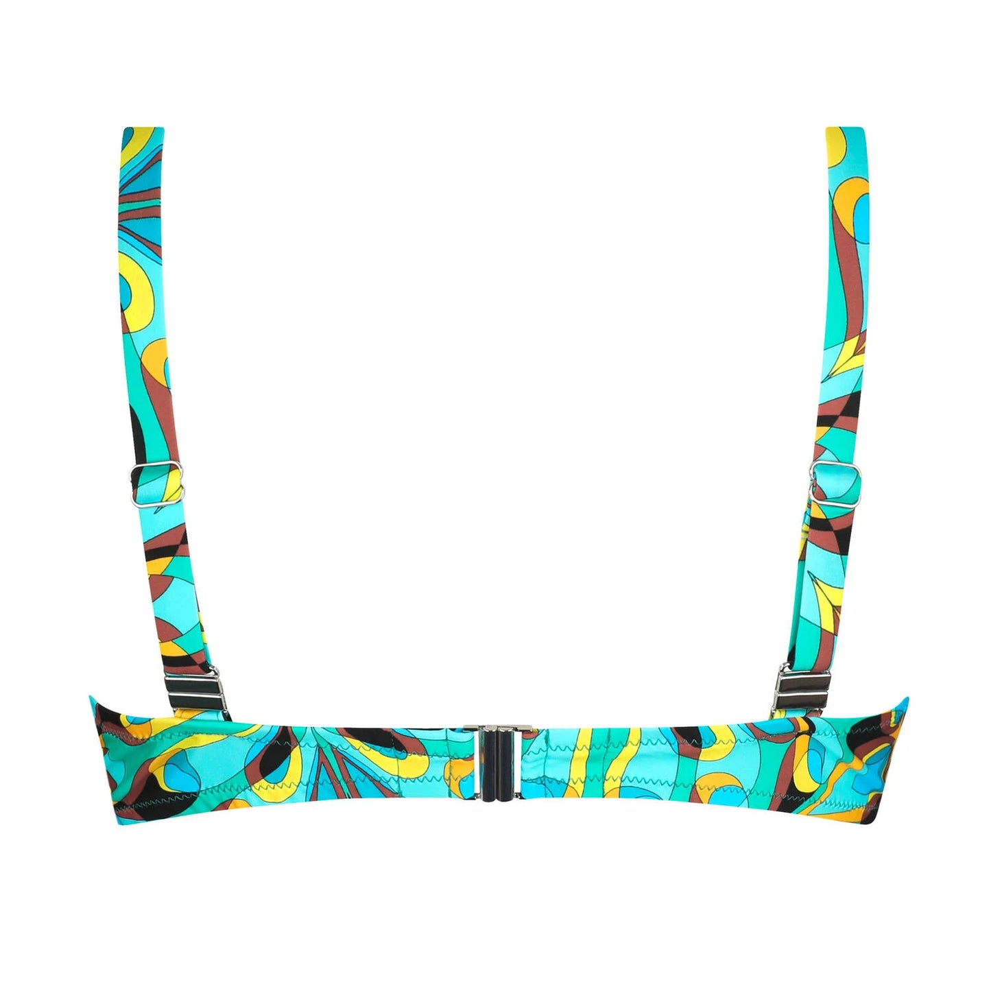 La Psychédélique 3/4 cup Balconette Bikini Top By Antigel - 32-40 C-G (EURO)