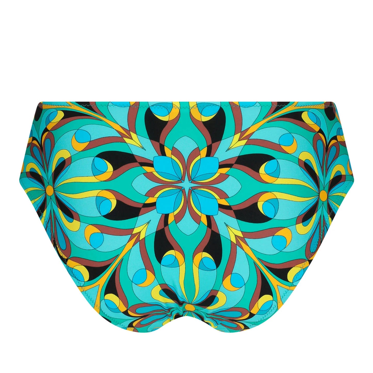La Psychédélique High waist Bikini Bottom with adjustable ties By Antigel - M-XXXL (coming soon)