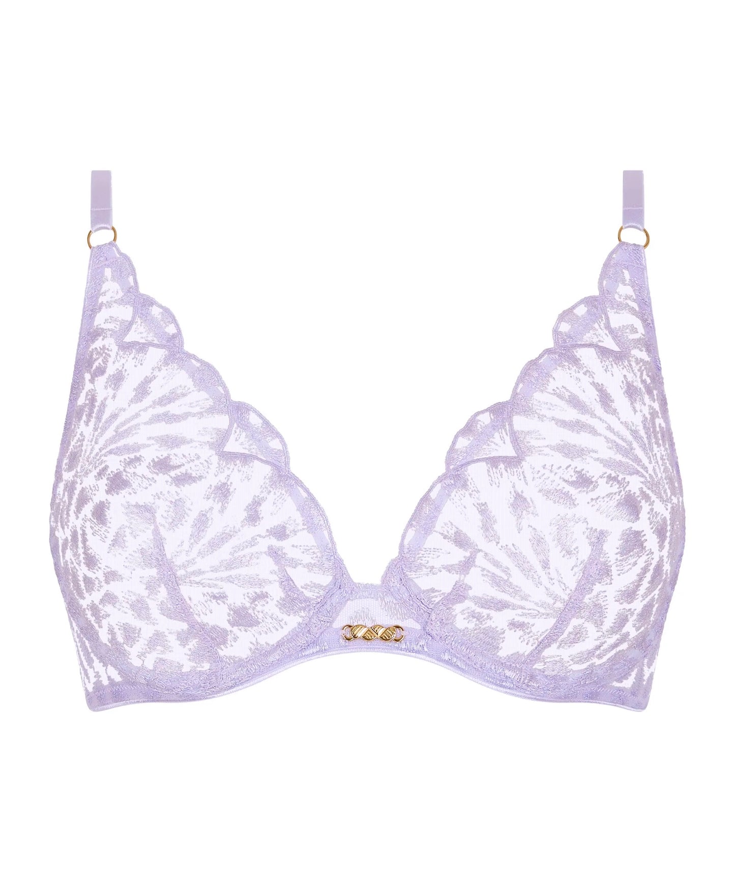 Crazy In Love Underwire Triangle Bra in Wisteria By Aubade - 32-40 B-G (EURO)