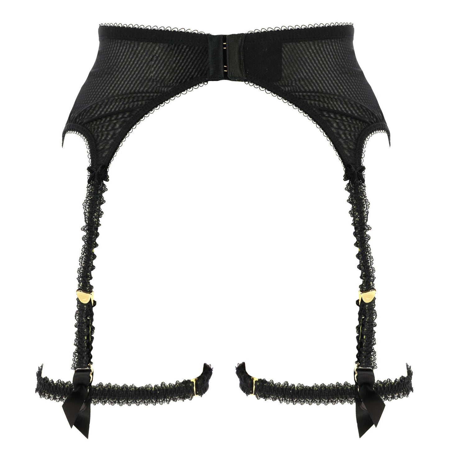 Glamcatcher Six Strap Suspender Belt with Detachable Leg Garters By Dita Von Teese Lingerie - sizes S-XL