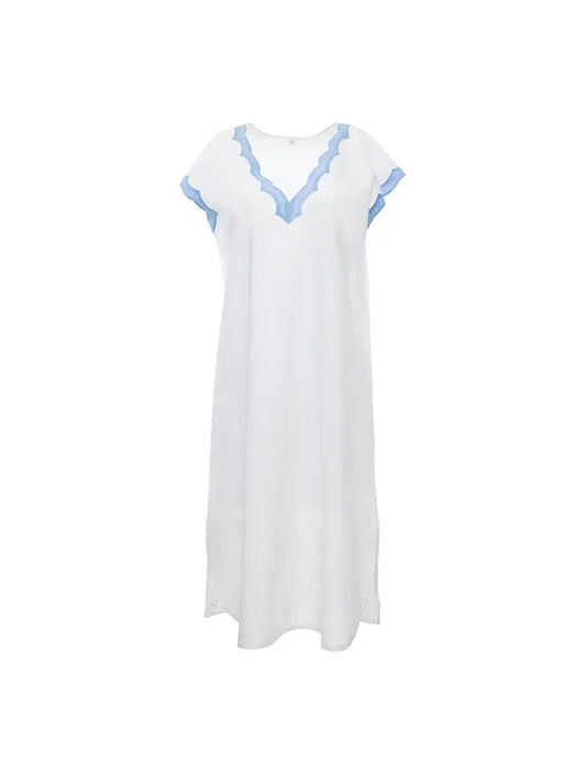 Helen Cotton Nightgown By Lenora - XS-XL