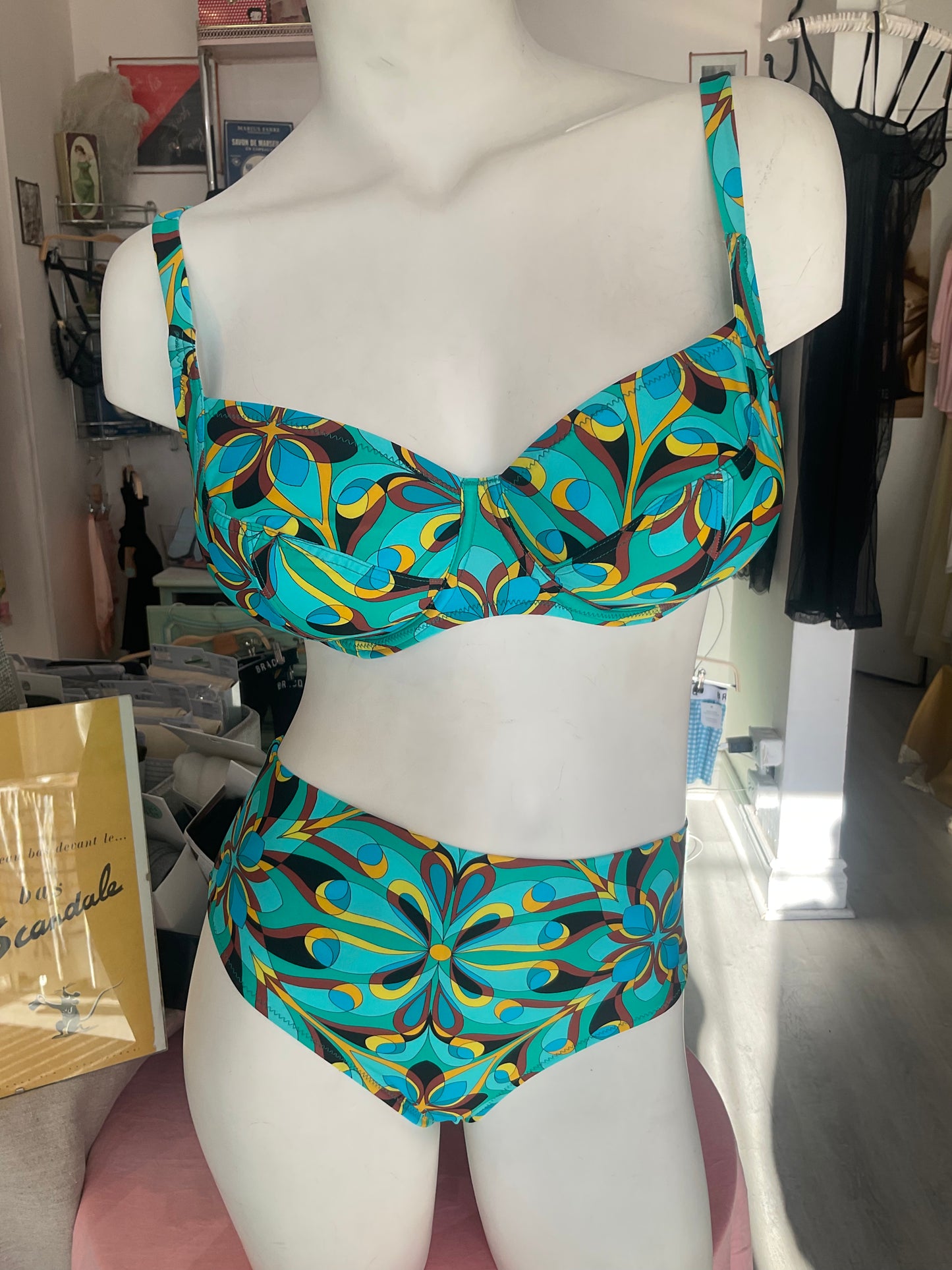La Psychédélique 2-way Bikini Bottom By Antigel - S-XXL