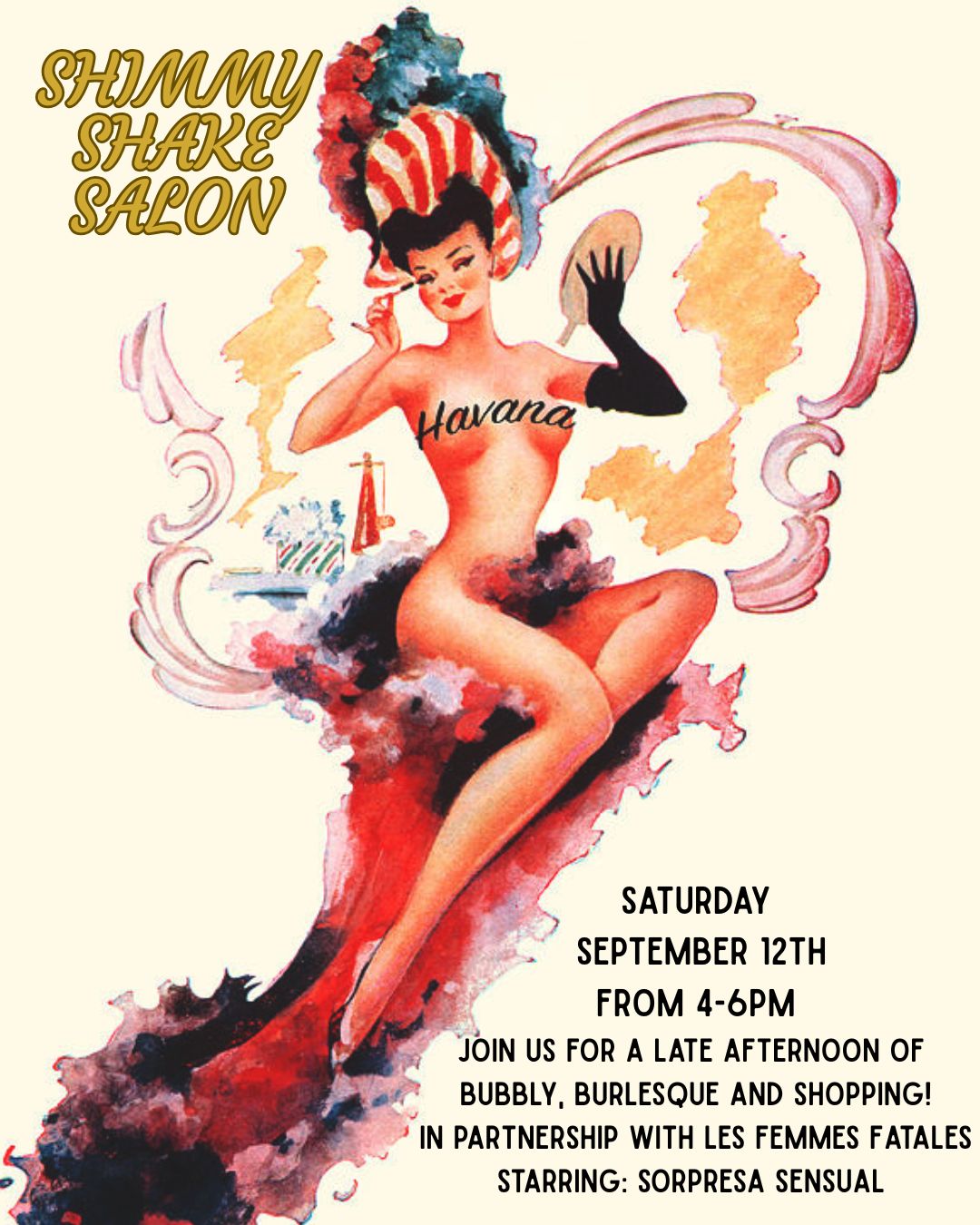 SHIMMY SHAKE SALON TICKETS