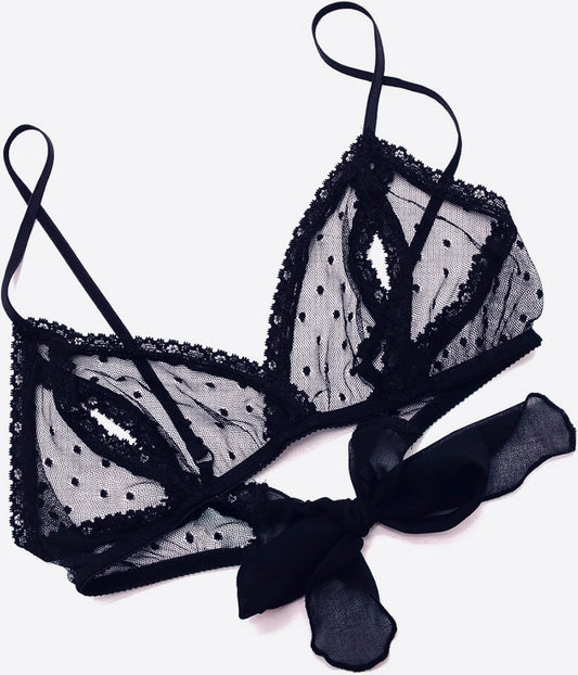 Coucou Lola Bralette By Only Hearts in Midnight - S-L