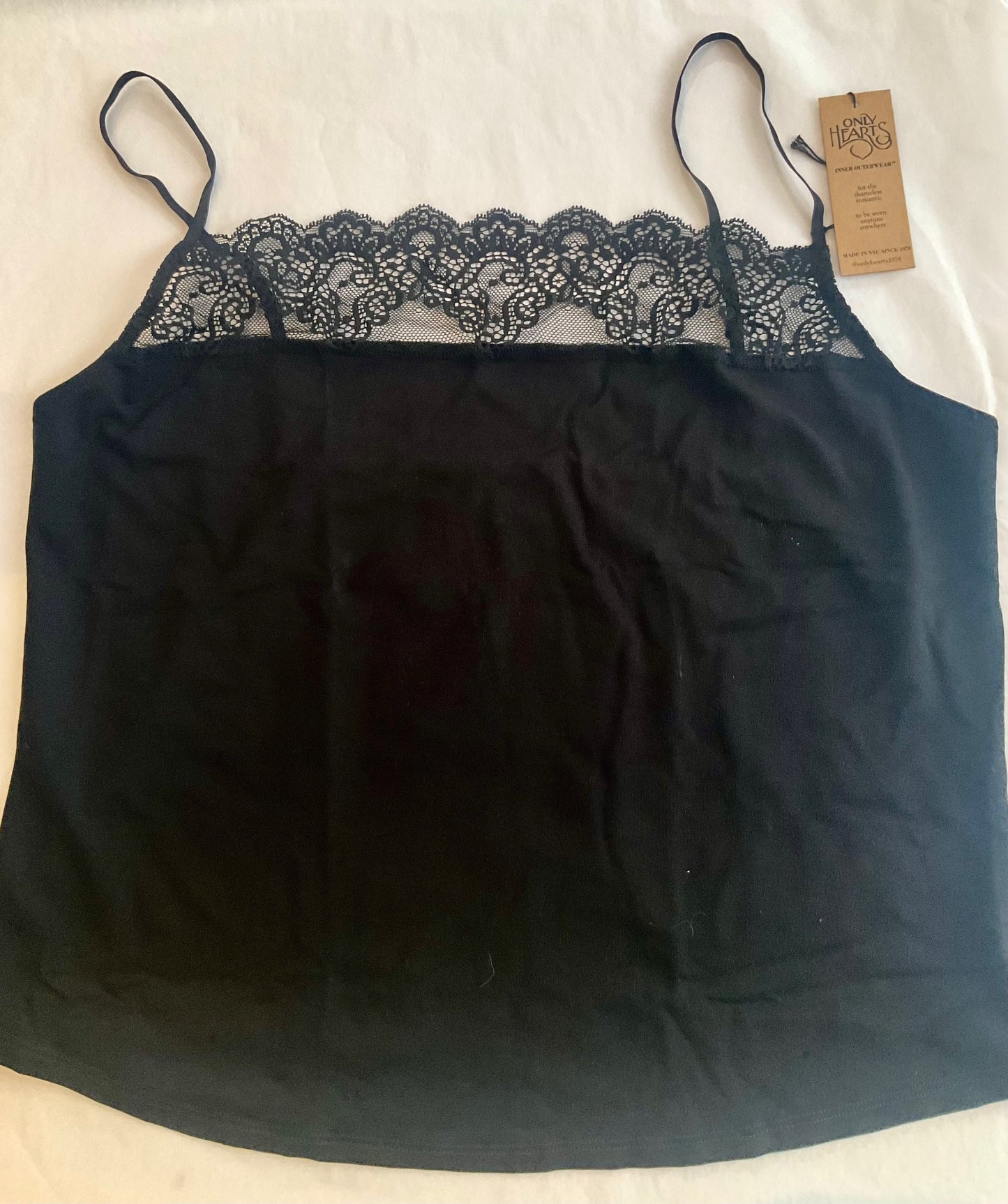 So Fine Lace Bamboo Clio Cami By Only Hearts -S-XL+