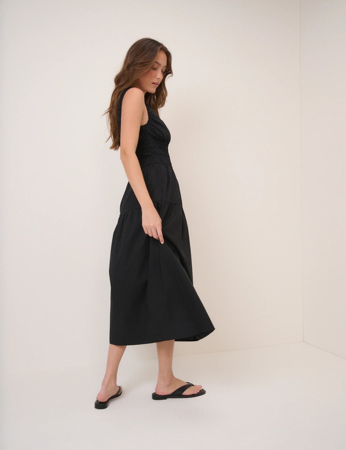 Juliette Organic Cotton Midi Dress - sizes 2-14 ++ (US)