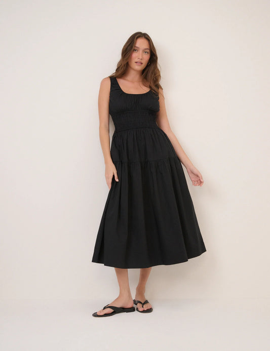 Juliette Organic Cotton Midi Dress - sizes 2-14 ++ (US)