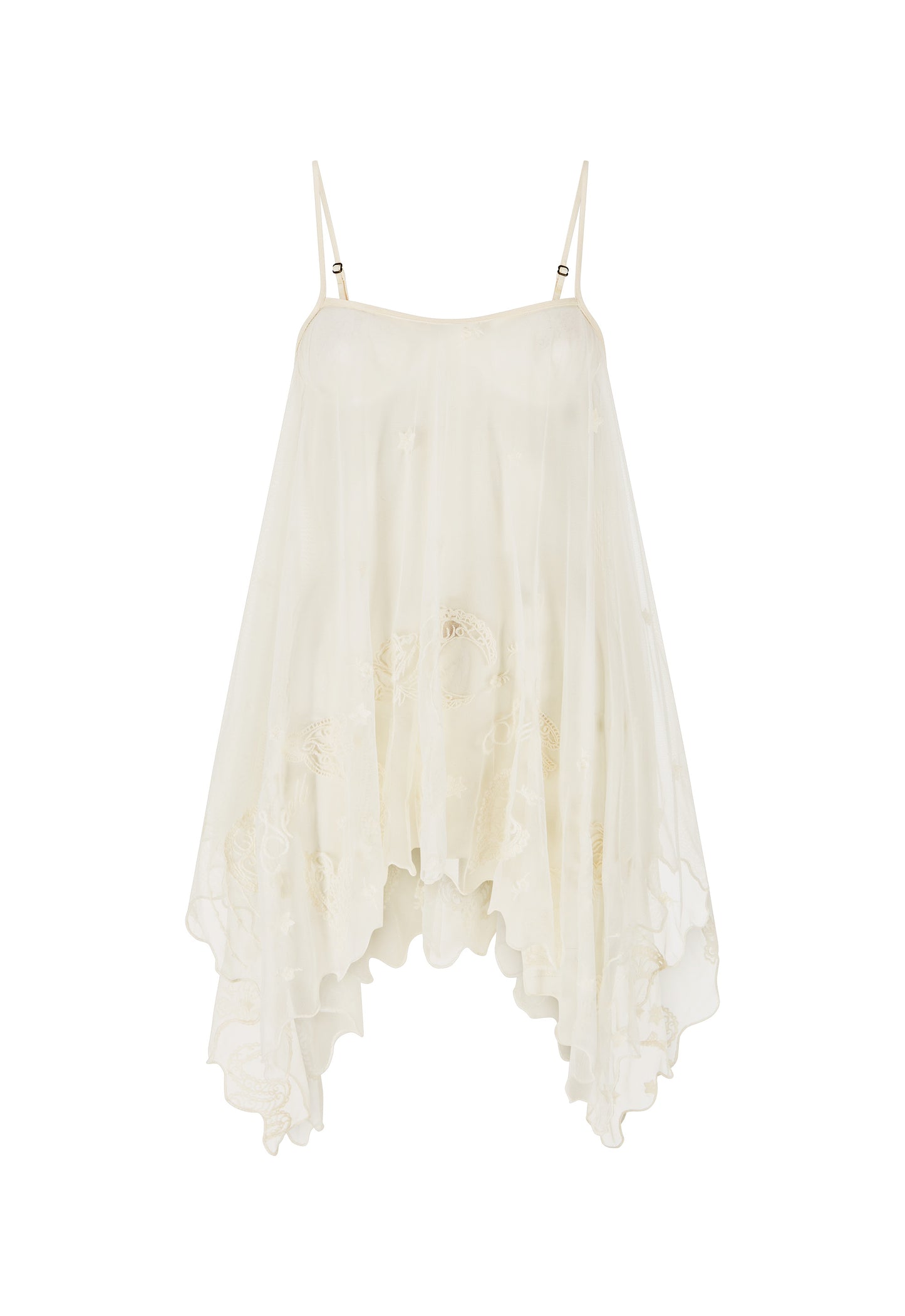 Mooncharm Mesh Hankie Cami By SPELL - XS-XL