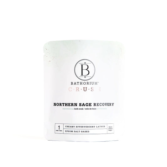 Northern Sage Recovery Crush Bath Soak By Bathorium - 120g