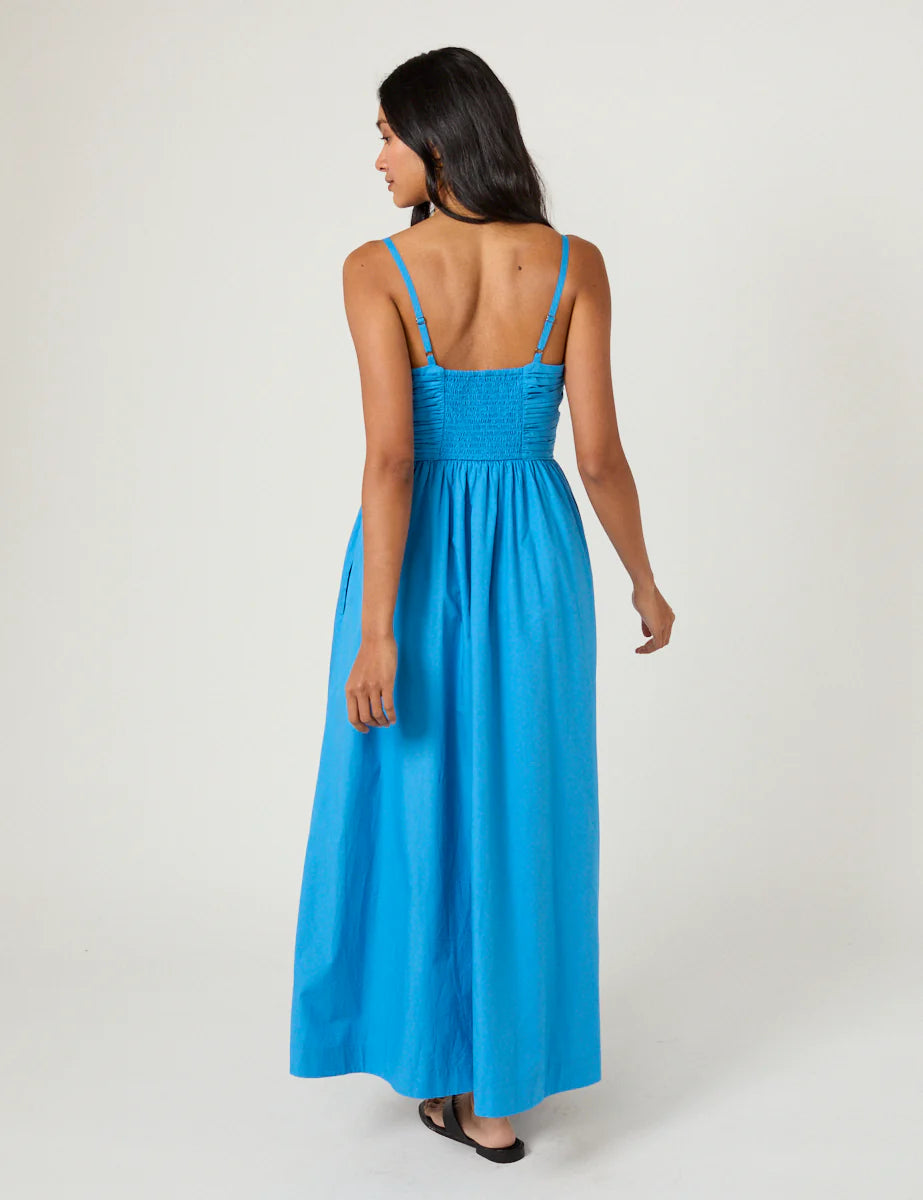 Paige Organic Cotton Maxi Dress in Cobalt - sizes 2-14 ++ (US)
