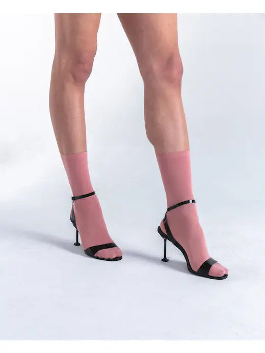 Bio Pop Socks By Les Belles in Rose - sizes 4-12 (sock size)