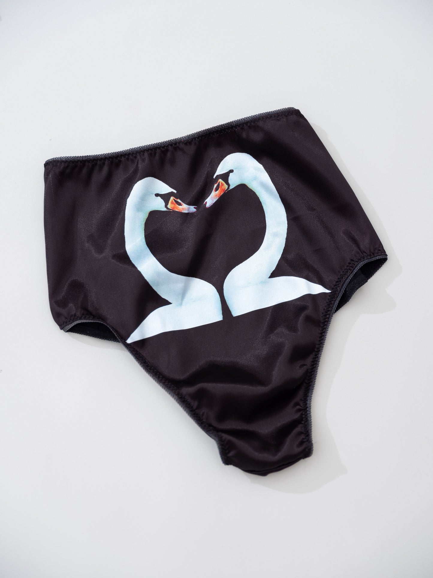 Swans Highwaist Silk Panty By Noblesse Oblige - XS-4X