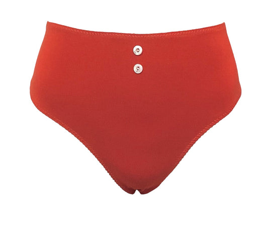 IV for Gigi : Stevie Bamboo High Waist Thong in Sienna - S-2X