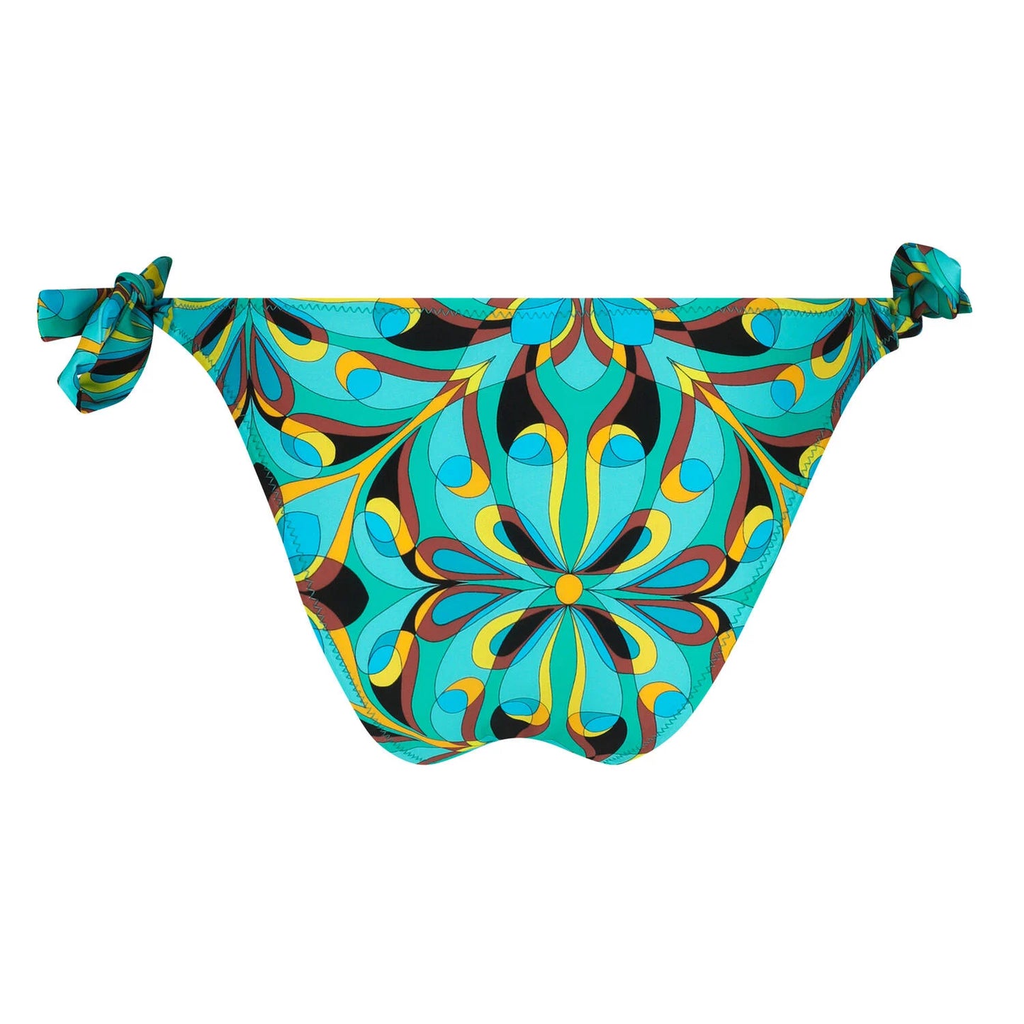 La Psychédélique Tie Side Bikini Bottom By Antigel - S-XL