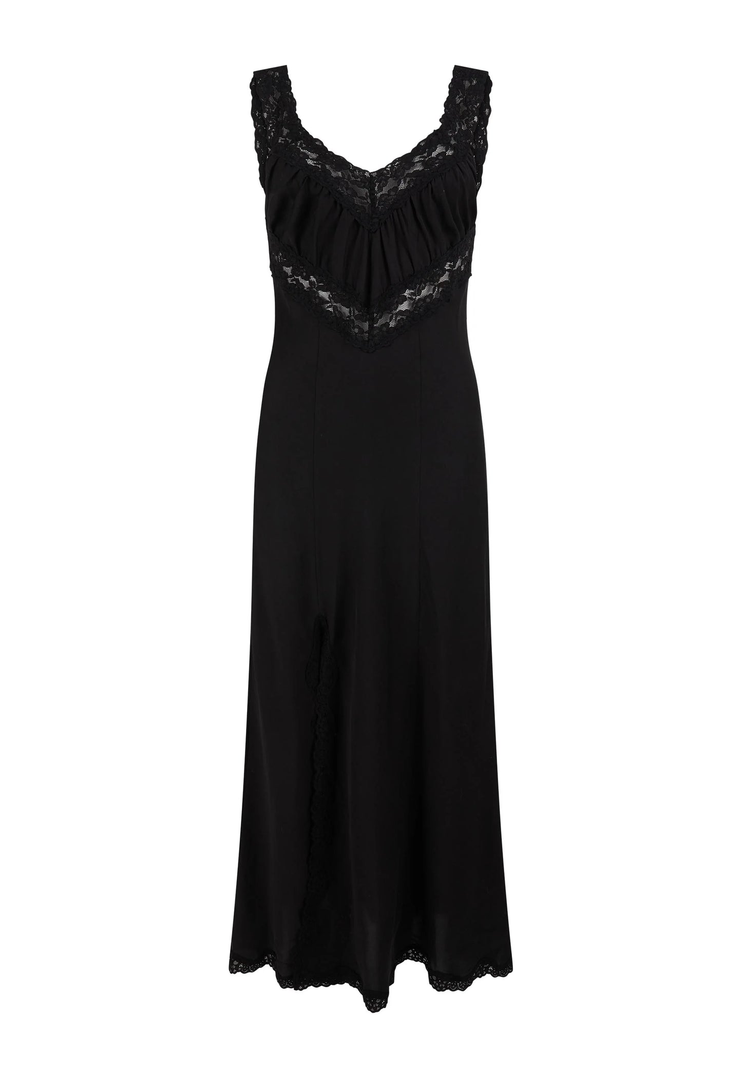 Vina Lace "Vegan Silk" Slip Dress by Spell - XS-3X