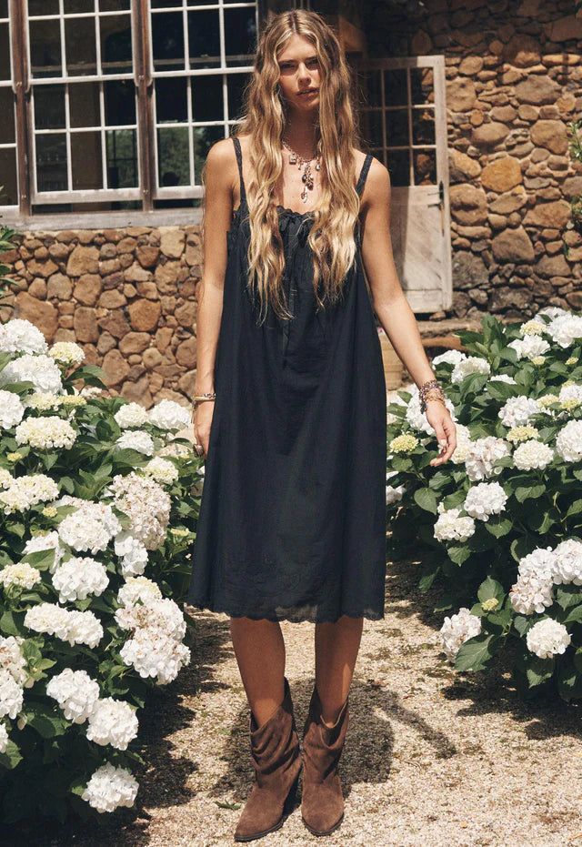 Vintage Petticoat Organic Cotton Midi Dress by Spell - XS-3X