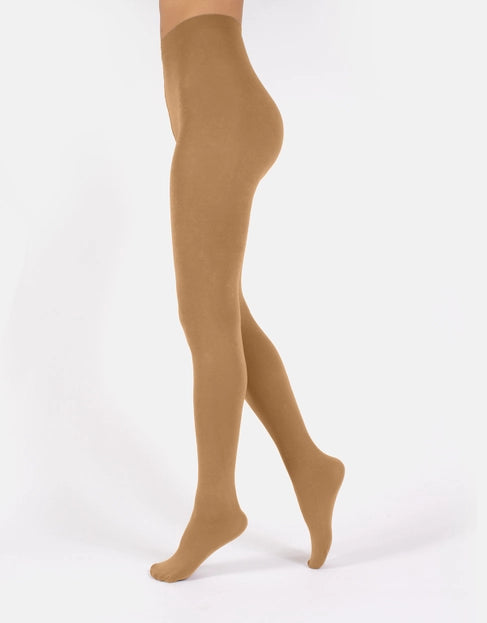 Cashmere Blend 150 DEN tights in Wood Smoke - S-4X