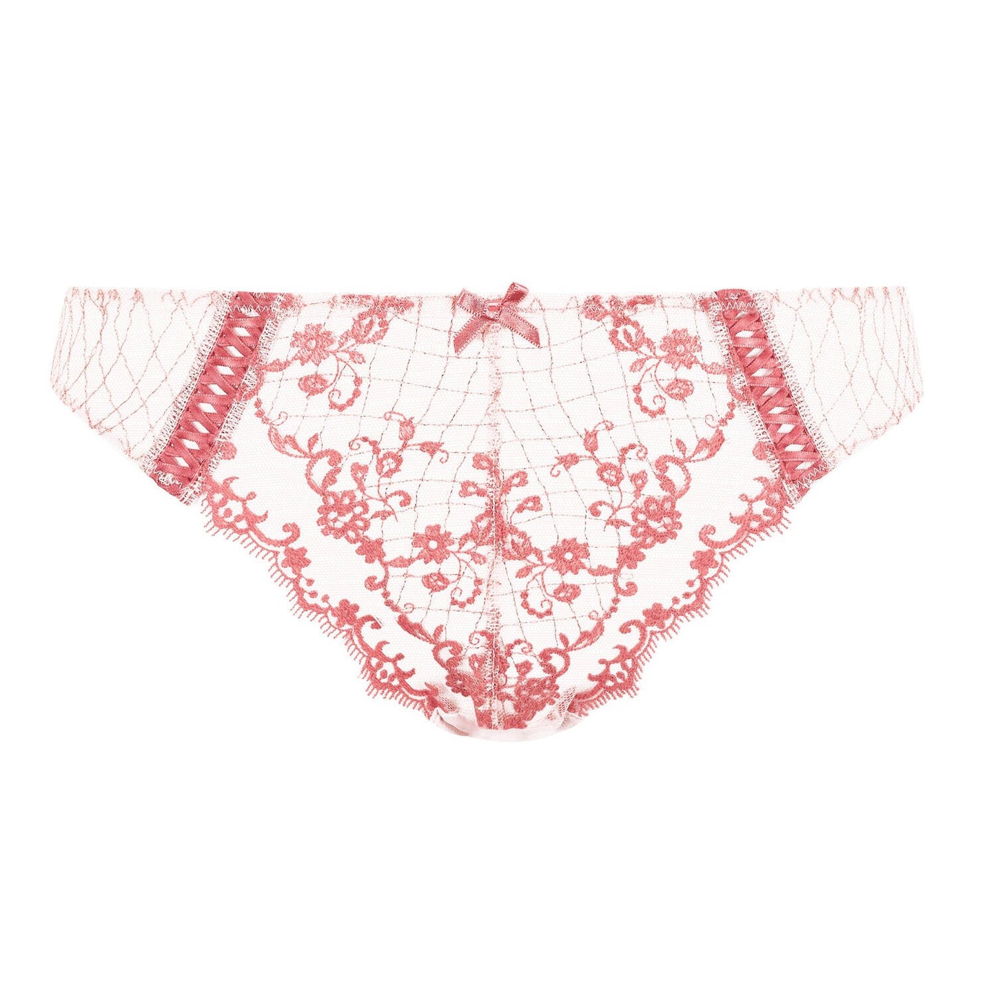 Lacage Bikini Brief in Rose Pink By Gossard- XS-XXL