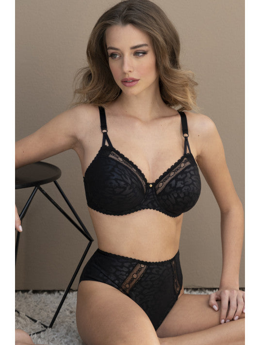 Sensualité Fauve Full Cup Bra By Antigel - 32-44 B-G (EURO)