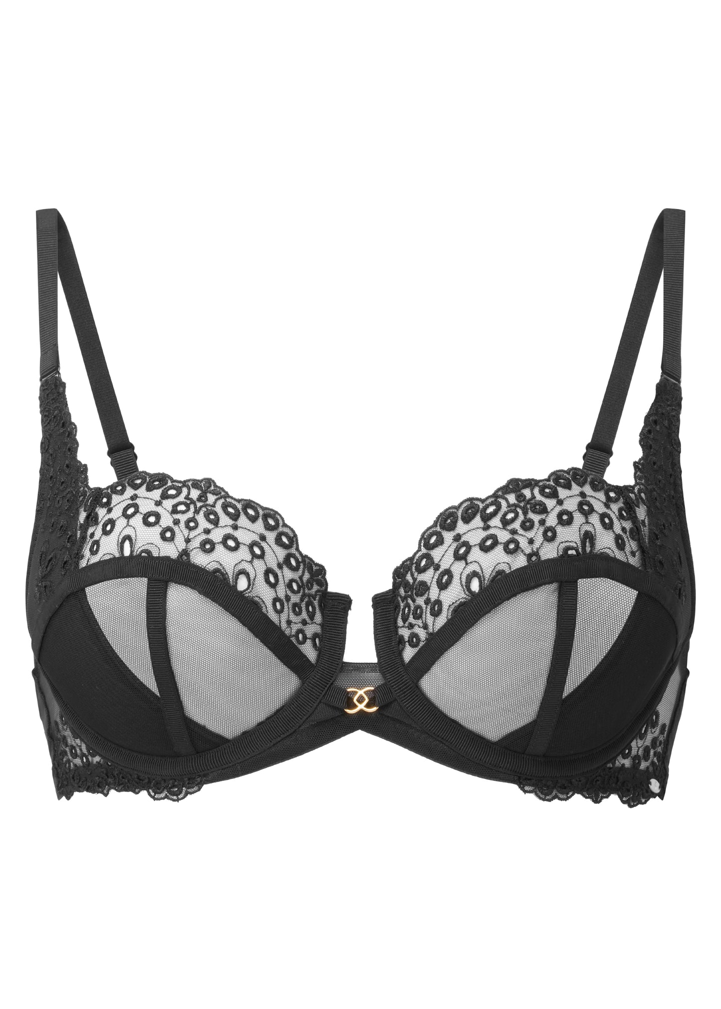 Rebel Non Padded Balcony Bra By Gossard- 30-38 A-G (UK)