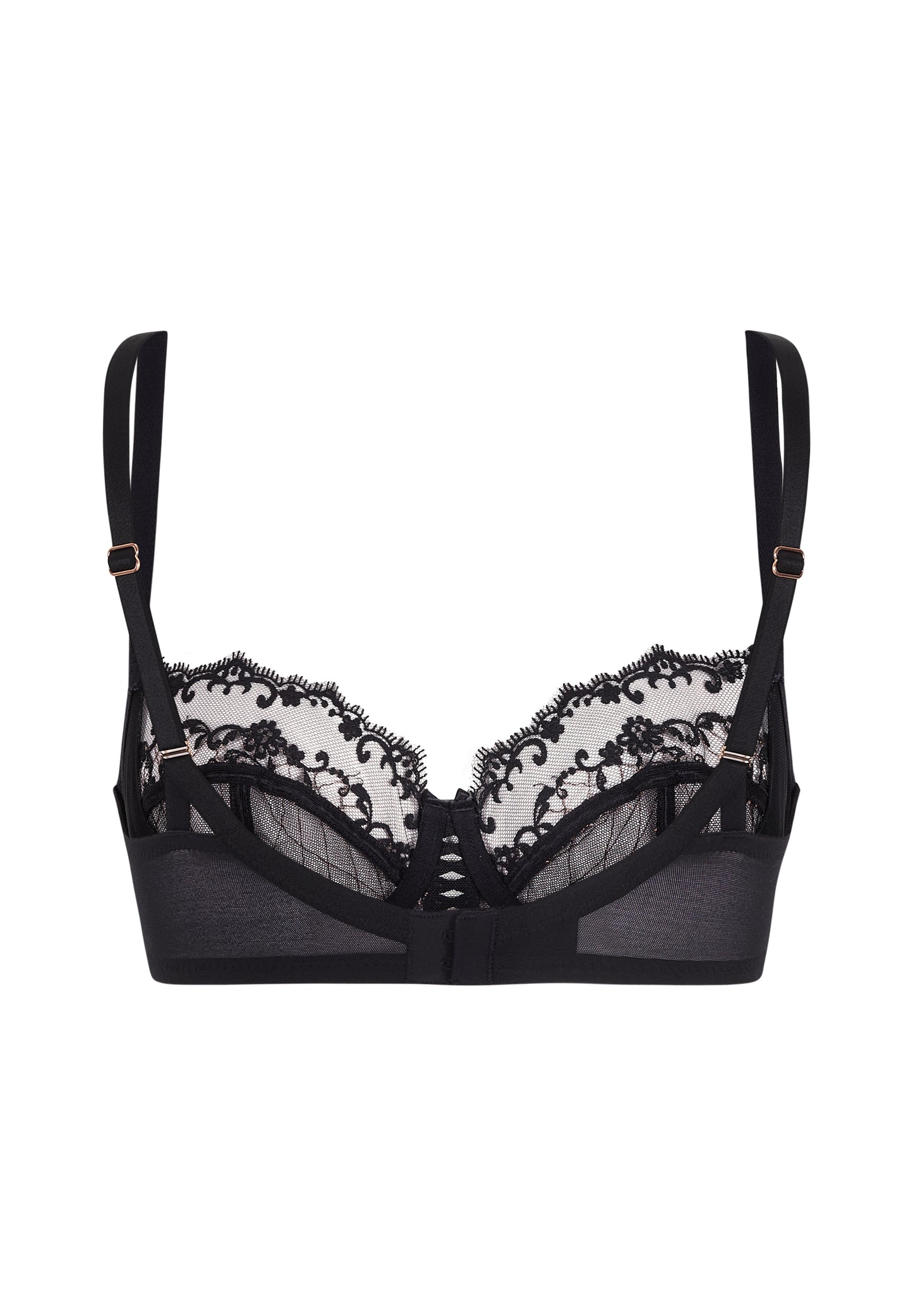 Lacage Balconette Bra in Black By Gossard- 30-42 B-G (UK)