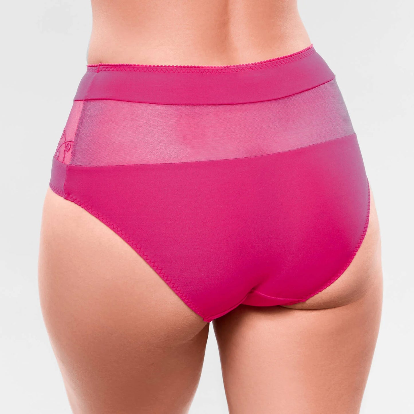 Tess High-waisted Panty in Rose Samba By Empreinte - S-3XL