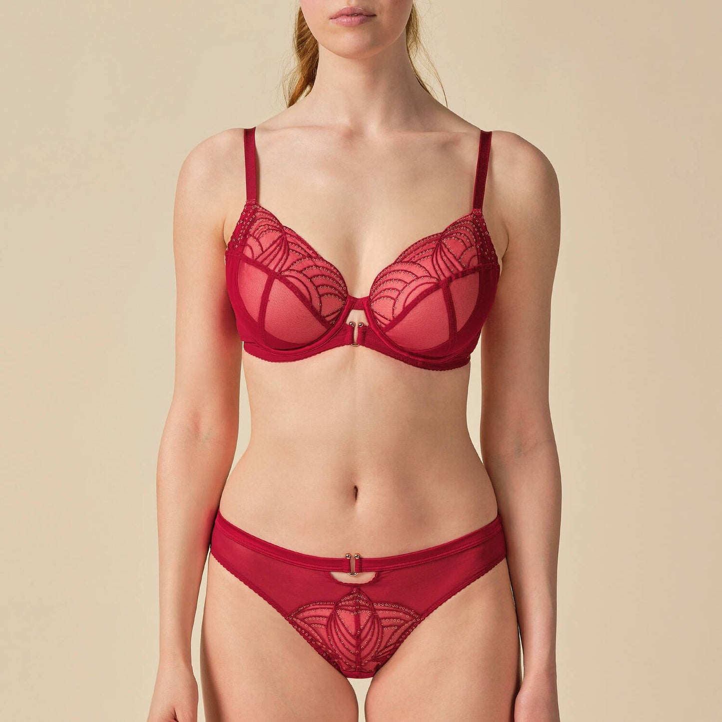 Viva Brief in Tango Red By Gossard- XS-XL