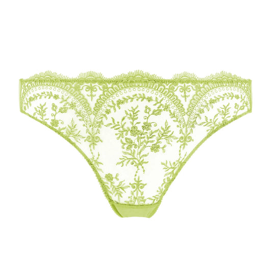 Severine Bikini Brief in Absinthe Foil By Dita Von Teese - sizes XS-XL