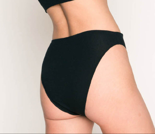 Feather Weight Rib Hi-Cut Brief By Only Hearts Lingerie - S-L