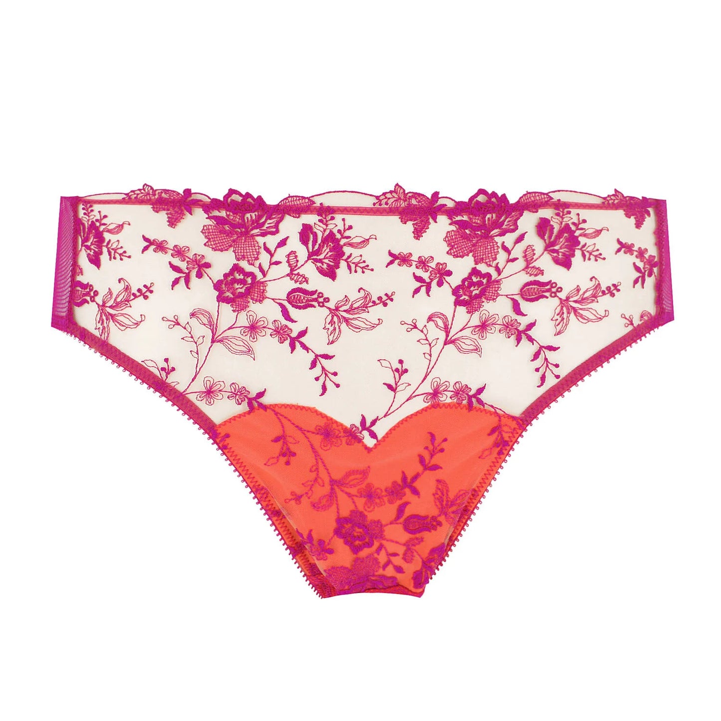 Victress Hi Cut Brief in Rubine By Dita Von Teese Lingerie - XS-XL