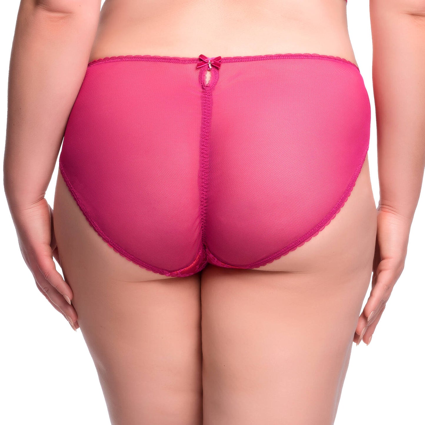 Zsa Zsa Magenta Brief By Dita Von Teese Lingerie - S-4X
